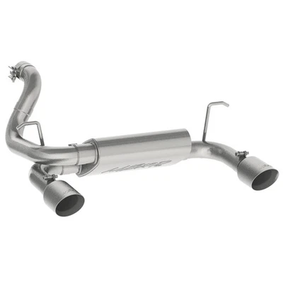 MBRP S5529AL 钢轴后排气适用于 2018 - 22 吉普牧马人无限 3.6L V6 — 第 1/4 张图片