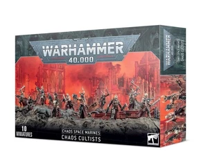 40k Chaos Space Marines Chaos Cultists Nuevo de Lote Antiguo - Imagen 1 de 1