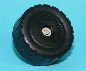INCREDIBLE CRASH DUMMIES ORIGINAL SPARE PART CRASH CAB CAR FRINT WHEEL 1991 TYCO - Picture 1 of 2