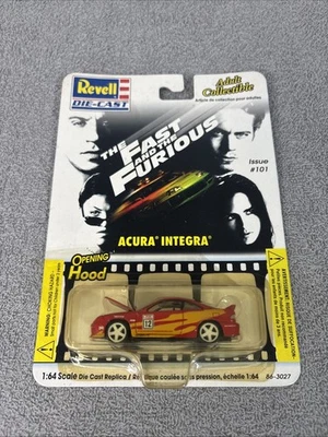 2002 Revell Fast & The Furious Acura Integra Issue #101 New Die Cast 1:64 Movie - Image 1 of 3