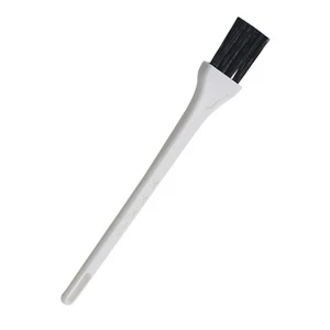 Cepillo de teclado de limpieza de nailon con mango de plástico portátil blanco antiestático para - Imagen 1 de 11