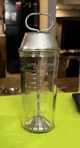 Vintage Malted Milk Mixer Hazel Atlas Glass  B53 - Picture 1 of 5