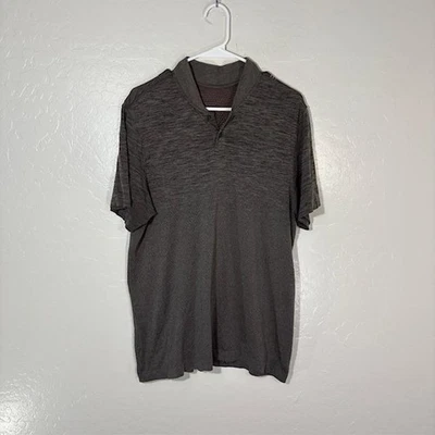 Lululemon Shirt Mens Large Metal Vent Tech Short Sleeve Athletic Performance Top Foto 1 de 4