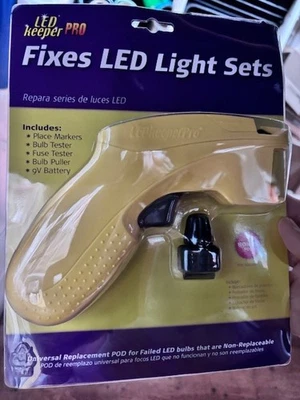 NEW Light Keeper Pro Christmas LED Light Repair Tool Fixes Holiday Light Sets - Image 1 of 3