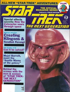 Star Trek The Next Generation Magazine 1987-88 Season. Volume 2 VF - Picture 1 of 3