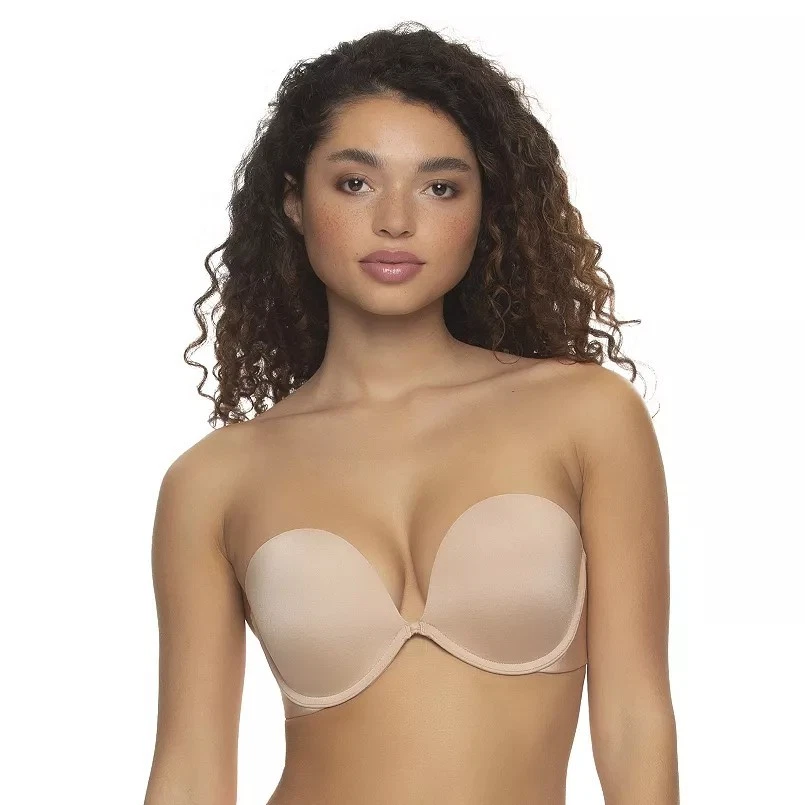 Felina Jezebel Evolve Convertible Strapless Bra 240158 Warm Neutral - Size 32DD