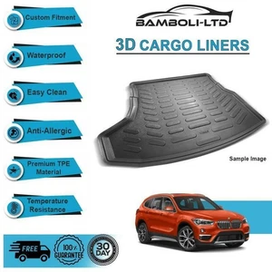 Fit for BMW X 1 / F-48 2016-2019, Rear Liner Rubber 3D Cargo Trunk Mat - Picture 1 of 4