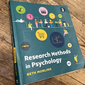 Research Methods in Psychology : Evaluating a World of Information by Beth... - Picture 1 of 8