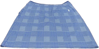 Polo Ralph Lauren Medium (Fit 30 in) Golf Tennis Skirt Skort 4.5" Shorts Plaid - Image 1 of 4