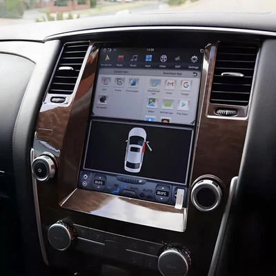 Radio estéreo para automóvil 32 GB Android GPS navegación Carplay 2018 compatible con Nissan Armada 2014-2021 Foto 1 de 4