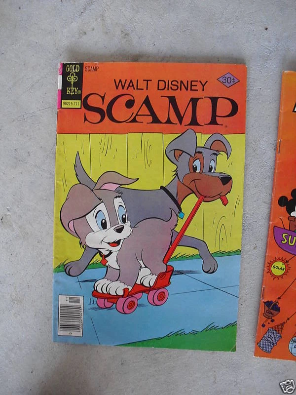 Cómic Walt Disney Scamp 1977 #38 llave dorada Foto 1 de 1