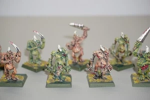 Warhammer Fantasy Chaos Dämonen Pestträger von Nurgle x 8 - Metall - Bild 1 von 8