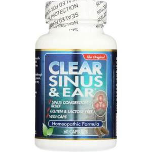 Clear Products Clear Sinus & Ear Homeopathic Formula 60 Capsules - Picture 1 of 1