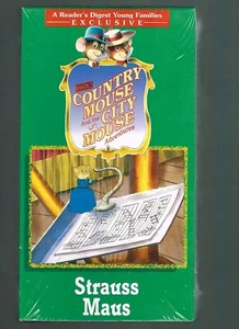 Die Landmaus und die Stadt Maus Abenteuer VHS Brandneu - Bild 1 von 2