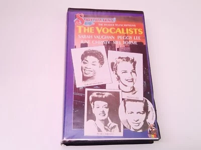 The Vocalists 1988 VHS PAL Video Storyville Film Yugoslavia Sarah Vaughan Snader - Bild 1 von 4