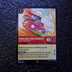 Vanellope Von Schweetz Random Roster Racer - 124/204 - Rare - Disney Lorcana - Picture 1 of 2