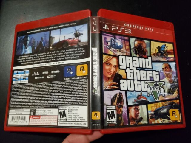 Jogo de PS3- GTA 5 - Jogos de Vídeo Game - Sena Madureira 1261985212