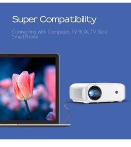 Full HD PROJECTOR CONNECTABLE WITH LAPTOP/TV/MOBILE/TVSTICK BRAND NEW!!! - Picture 1 of 3