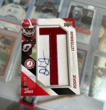 Julio Jones 2011 Upper Deck Rookie Signature Letterman Auto /25 - Alabama