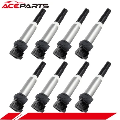 Juego de 8 bobinas de encendido UF667 aptas para BMW 320i 328i 428i GT xDrive 2,0 L L4 Foto 1 de 4
