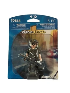 NEU & OVP Playmobil Polizist 70858 Figur SEK Figur Polizei mit Ausrüstung - Bild 1 von 2