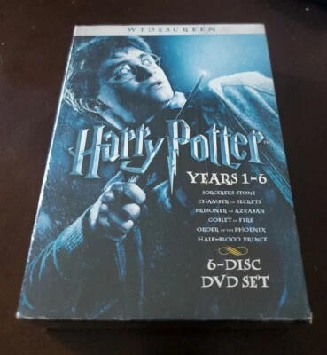 Harry Potter: Years 1-6 (DVD, 2009, 6-Disc Set) 6 Movies Daniel Radcliffe NEW!!! - Image 1 of 4