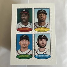 2023 Topps Heritage 1974 Topps Baseball Stamps Atlanta Braves Ronald Acuna Jr. 