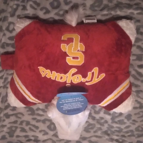 Pillow Pet-University of Southern California Trojans Horse Mascot-New Cover