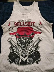 Vintage Chicago Bulls Shaka Wear Wear Tank Dont Talk Bulls*** M - Picture 1 of 4