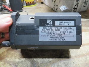 Cessna 9910395 Aerosonic Fuel Flow Totalizer P/N UNTESTED 9910395-6 AS IS PARTS - Bild 1 von 3