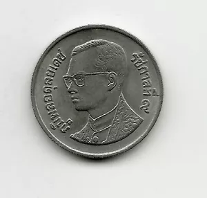 World Coins - Thailand 1 Baht 1997 Coin Y# 183 - Picture 1 of 3