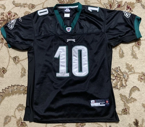 PHILADELPHIA EAGLES DESEAN JACKSON #10 NFL REEBOK JERSEY YOUTH SIZE XL 18-20 Cover