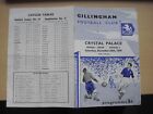 Gillingham v Crystal Palace 26.12.1959  very rare Postponed game