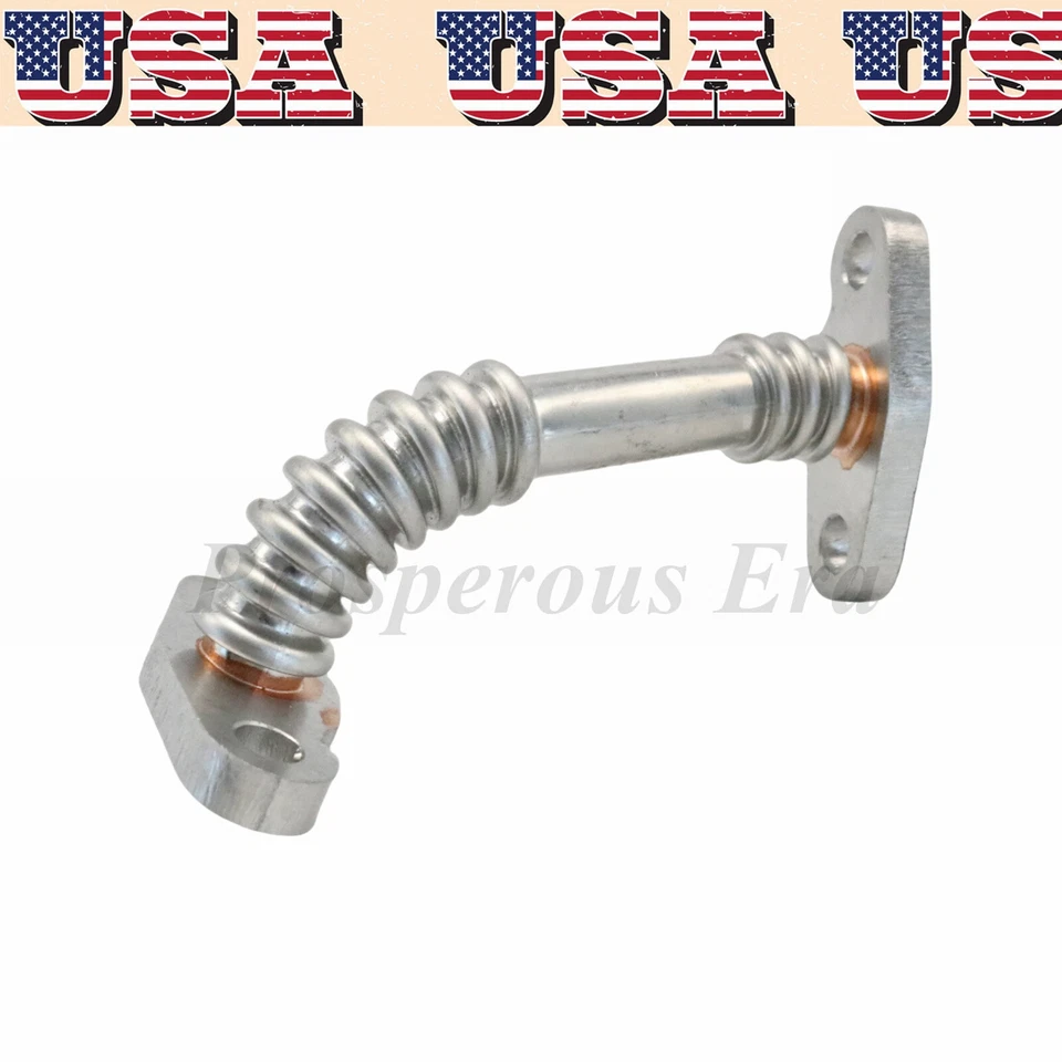 Turbocharger Oil Return Line Assembly Fits 2012-17 Land Rover Range Rover Evoque Foto 1 de 4