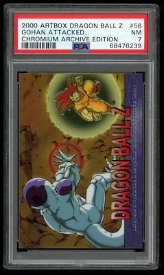 Dragon Ball Z ArtBox Chromium 56 Son Goku Frieza 2000 PSA 7 68476239 - Image 1 of 2
