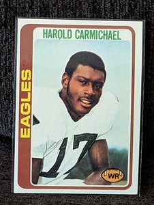 1978 TOPPS HAROLD CARMICHAEL #379 PHILADELPHIA EAGLES