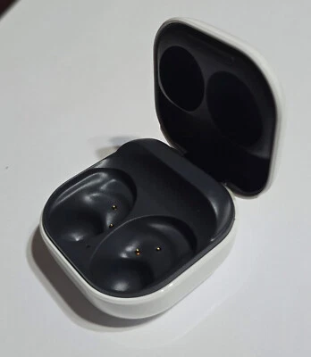CUSTODIA DI RICARICA bianca grafite mai usata per auricolari Samsung Galaxy Buds FE SM-R400 - Immagine 1 di 4