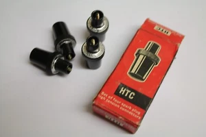 NOS BOX MIT 4 CHAMPION HTC ZÜNDKERZENKAPPEN, ideal Morris Minor SV - Bild 1 von 2