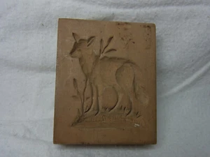 Lamb Wood SPRINGERLE COOKIE MOLD Antique German ca.1900s #K - Picture 1 of 8