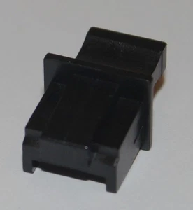 Schutz Stecker/Kappe (Staub/Schmutz/Feuchtigkeit) für RJ45 - schwarz - 2 Stück - Bild 1 von 1
