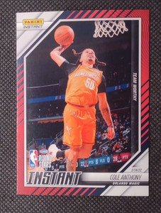 2021-22 Panini Instant Rising Stars Fanatics Parallel Cole Anthony 32/99 SP #26