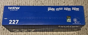 Genuine Brother TN-227BK 227 Black Toner New SEALED BOX 3000 pages HL L3210CW - Picture 1 of 6