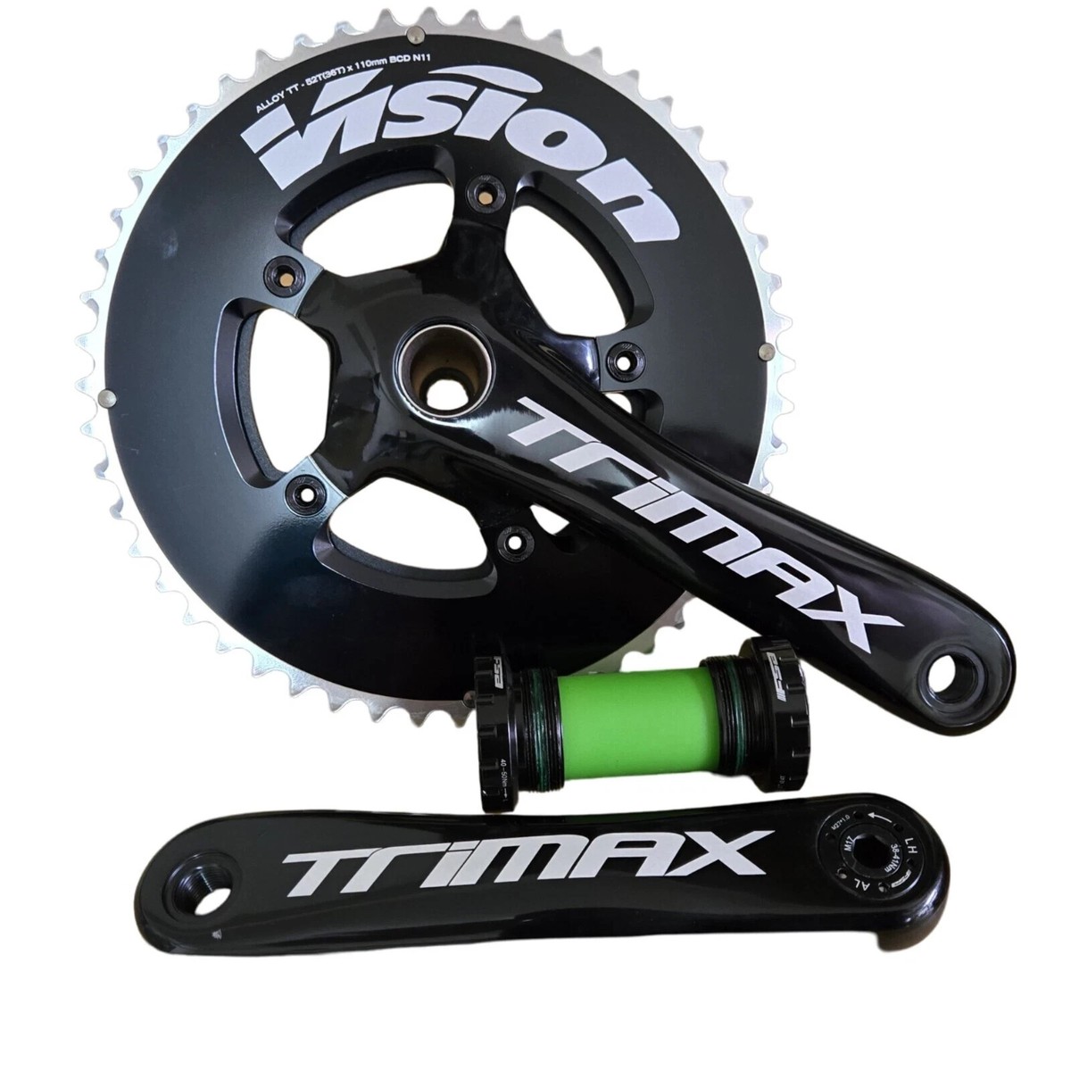 Vision Trimax In Bicycle Cranksets for sale - eBay Vision Trimax In Bicycle Cranksets for sale - eBay