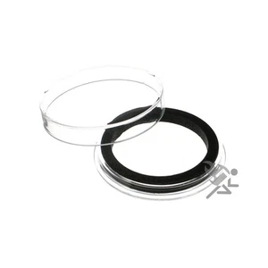 Biblical Series Coin Capsules Air-Tite Holder High Relief 39mm Black Ring 3 Pack - Picture 1 of 2