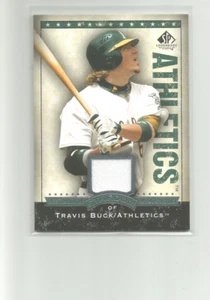 2008 SP LEGENDARY CUTS DESTINATION STARDOM MEMORABILIA #TB TRAVIS BUCK - Picture 1 of 2