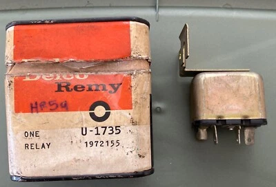 1957 1958 Buick Roadmaster Super Century Especial Nuevo de Lote Antiguo Delco Remy Horn Relé  Foto 1 de 4