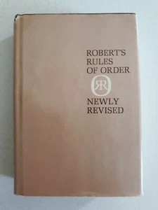 Roberts Rules of Order - Newly revised 1970 - General Henry M. Robert - US Army - Picture 1 of 11