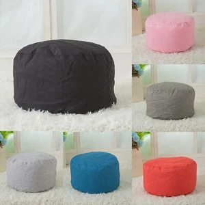 Unstuffed Lazy Floor Seat Cushion Cover Pouf Futon Cover Footstool Cover AU - Picture 1 of 24
