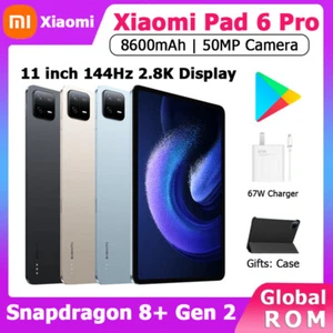 Xiaomi Pad 6 PRO Tablet Snapdragon 8+ Gen 1 11'' 144Hz 2.8K 8600mAh 50MP Fotocamera - Foto 1 di 17