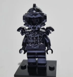 lego chrome black Knight Mini Figure Castle - Picture 1 of 2
